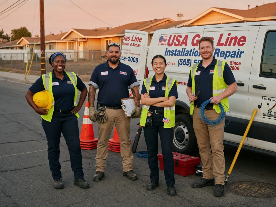 Gas Line Installation company in Custar, OH